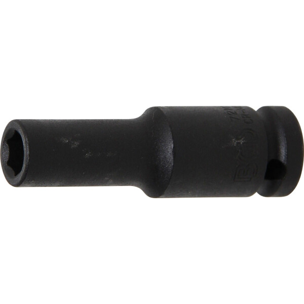 BGS 7210 Kraft-Steckschlüssel-Einsatz Sechskant, tief | Antrieb Innenvierkant 12,5 mm (1/2") | SW 10 mm