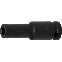 BGS 7210 Kraft-Steckschlüssel-Einsatz Sechskant, tief | Antrieb Innenvierkant 12,5 mm (1/2") | SW 10 mm
