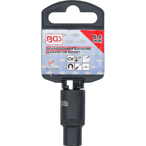 BGS 72104 Gewindebohrer-Aufnahme-Steckschlüssel-Einsatz | 10 mm (3/8") | 6,4 mm