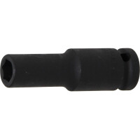 BGS 7211 Kraft-Steckschlüssel-Einsatz Sechskant, tief | Antrieb Innenvierkant 12,5 mm (1/2") | SW 11 mm