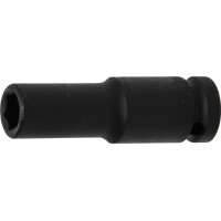 BGS 7212 Kraft-Steckschlüssel-Einsatz Sechskant, tief | Antrieb Innenvierkant 12,5 mm (1/2") | SW 12 mm