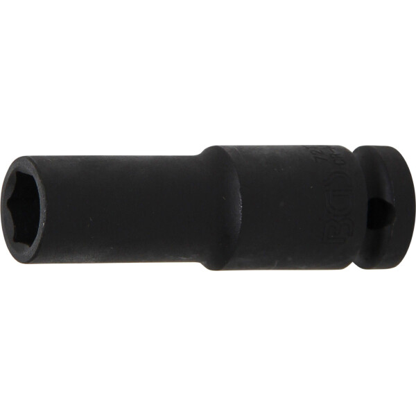BGS 7213 Kraft-Steckschlüssel-Einsatz Sechskant, tief | Antrieb Innenvierkant 12,5 mm (1/2") | SW 13 mm
