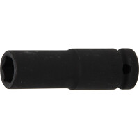 BGS 7214 Kraft-Steckschlüssel-Einsatz Sechskant, tief | Antrieb Innenvierkant 12,5 mm (1/2") | SW 14 mm