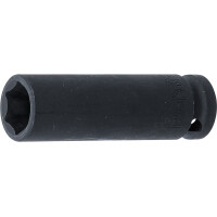 BGS 7216 Kraft-Steckschlüssel-Einsatz Sechskant, tief | Antrieb Innenvierkant 12,5 mm (1/2") | SW 16 mm
