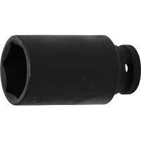 BGS 7230 Kraft-Steckschlüssel-Einsatz Sechskant, tief | Antrieb Innenvierkant 12,5 mm (1/2") | SW 30 mm