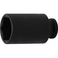 BGS 7232 Kraft-Steckschlüssel-Einsatz Sechskant, tief | Antrieb Innenvierkant 12,5 mm (1/2") | SW 32 mm