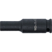 BGS 7266 Kraft-Steckschlüssel-Einsatz Sechskant, tief | Antrieb Innenvierkant 6,3 mm (1/4") | SW 6 mm