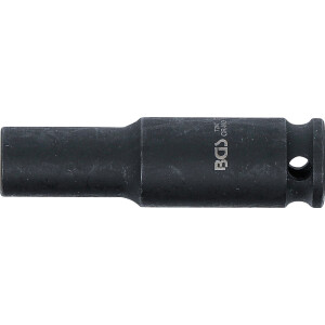 BGS 7267 Kraft-Steckschlüssel-Einsatz Sechskant, tief | Antrieb Innenvierkant 6,3 mm (1/4") | SW 7 mm