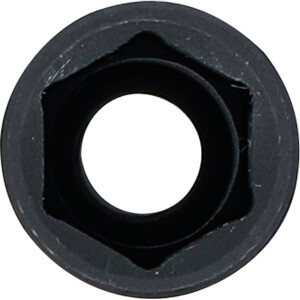 BGS 7269 Kraft-Steckschlüssel-Einsatz Sechskant, tief | Antrieb Innenvierkant 6,3 mm (1/4") | SW 10 mm
