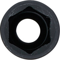 BGS 7269 Kraft-Steckschlüssel-Einsatz Sechskant, tief | Antrieb Innenvierkant 6,3 mm (1/4") | SW 10 mm