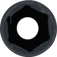 BGS 7270 Kraft-Steckschlüssel-Einsatz Sechskant, tief | Antrieb Innenvierkant 6,3 mm (1/4") | SW 11 mm