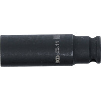 BGS 7270 Kraft-Steckschlüssel-Einsatz Sechskant, tief | Antrieb Innenvierkant 6,3 mm (1/4") | SW 11 mm