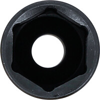 BGS 7272 Kraft-Steckschlüssel-Einsatz Sechskant, tief | Antrieb Innenvierkant 6,3 mm (1/4") | SW 13 mm