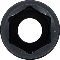 BGS 7290 Kraft-Steckschlüssel-Einsatz Sechskant | Antrieb Innenvierkant 6,3 mm (1/4") | SW 10 mm