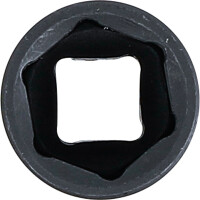 BGS 7291 Kraft-Steckschlüssel-Einsatz Sechskant | Antrieb Innenvierkant 6,3 mm (1/4") | SW 11 mm