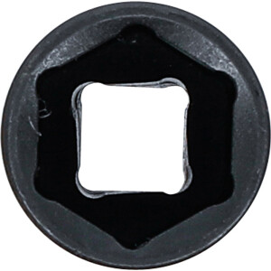 BGS 7292 Kraft-Steckschlüssel-Einsatz Sechskant | Antrieb Innenvierkant 6,3 mm (1/4") | SW 12 mm