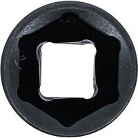 BGS 7292 Kraft-Steckschlüssel-Einsatz Sechskant | Antrieb Innenvierkant 6,3 mm (1/4") | SW 12 mm