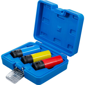 BGS 7300 Kraft-Schoneinsatz-Satz | Antrieb innenvierkant 12,5 mm (1/2") | SW 17 / 19 / 21 mm | 3-tlg.