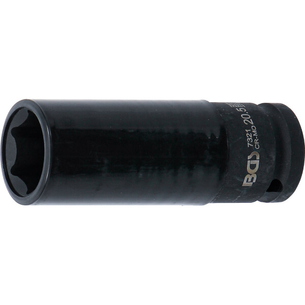 BGS 7321 Kraft-Schoneinsatz | Antrieb Innenvierkant 12,5 mm (1/2") | SW 20,5 mm