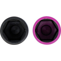BGS 7329 Kraft-Schoneinsatz-Satz | Antrieb Innenvierkant 12,5 mm (1/2") | 20,5 + 21,5 mm | 2-tlg.