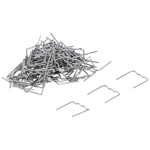 BGS 73351 Reparaturklammern-Satz | flach | 0,8 mm | 100-tlg.