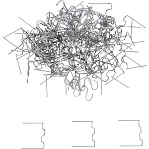 BGS 73352 Reparaturklammern-Satz | Wellenform | 0,6 mm | 100-tlg.