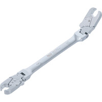 BGS 73360 Bremsleitungsschlüssel mit Ratschenfunktion | SW 10 x 11 mm