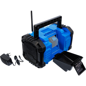 BGS 7387 Akku-DAB Radio | Hybrid | 18 V und 230 V | ohne Akku