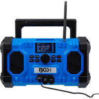 BGS 7387 Akku-DAB Radio | Hybrid | 18 V und 230 V | ohne Akku
