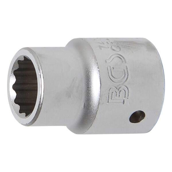 BGS 7419 Steckschlüssel-Einsatz Zwölfkant | Antrieb Innenvierkant 20 mm (3/4") | SW 19 mm