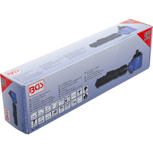 BGS 74232 Druckluft-Schlagschrauber | abgewinkelt | mit dreh- und neigbarem Kopf | 12,5 mm (1/2") | 650 Nm