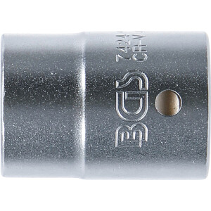 BGS 7424 Steckschlüssel-Einsatz Zwölfkant | Antrieb Innenvierkant 20 mm (3/4") | SW 24 mm