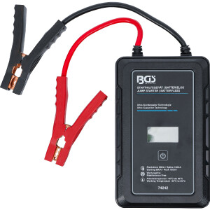 BGS 74242 Starthilfegerät | Batterielos | mit Ultra-Kondensator Technologie | 12 V / 800 A / 1600 A