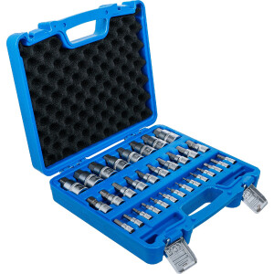 BGS 74258 Bit-Einsatz-Satz | Antrieb Innenvierkant 6,3 mm...