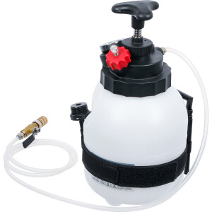 BGS Diy 74264 Getriebeöl-Befüllgerät mit Handpumpe | mit 12 Adaptern | 3 l