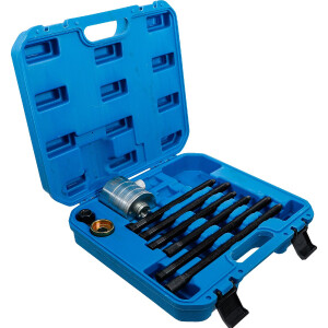 BGS 74285 Hydraulikzylinder-Werkzeug-Satz | mit Zugspindeln | für Diesel-Injektoren-Auszieher | 17 t
