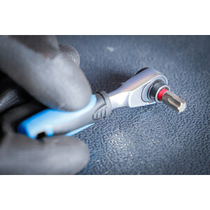 BGS 74299 Color-Bit-Satz | mit Bit-Knarre | Antrieb Außensechskant 6,3 mm (1/4") | 43-tlg.
