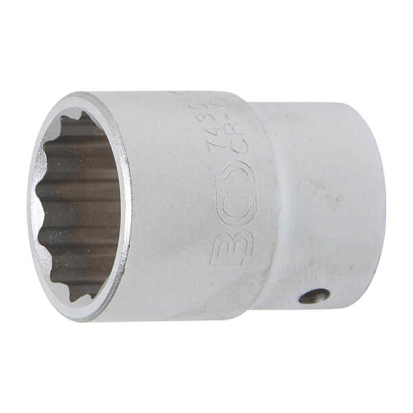 BGS 7430 Steckschlüssel-Einsatz Zwölfkant | Antrieb Innenvierkant 20 mm (3/4") | SW 30 mm