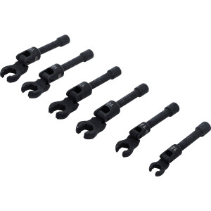 BGS 74302 Hahnenfußschlüssel-Satz | Antrieb Innenvierkant 10 mm (3/8") | mit Gelenk | 6-tlg.