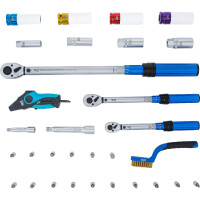 BGS 74305 Drehmomentschlüssel-Satz | Abtrieb Außenvierkant 6,3 mm (1/4"), 10 mm (3/8"), 12,5 mm (1/2") | 31-tlg.