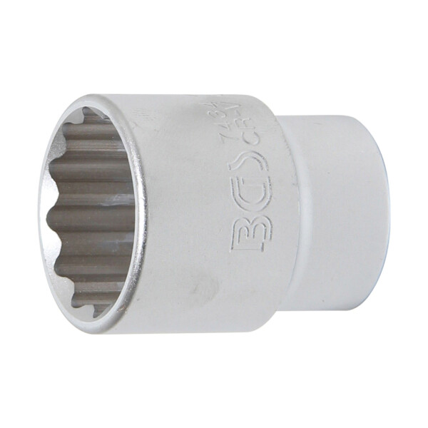 BGS 7434 Steckschlüssel-Einsatz Zwölfkant | Antrieb Innenvierkant 20 mm (3/4") | SW 34 mm