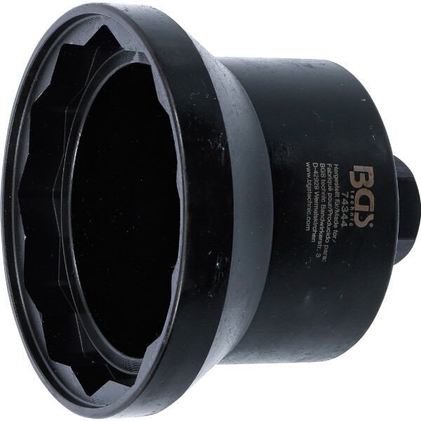 BGS 74344 Achsmuttern-Schlüssel | Zwölfkant | für Iveco Eurotech Cursor | SW 105 mm