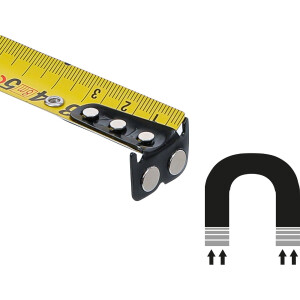 BGS 74352 Rollbandmaß | 25 mm x 8 m