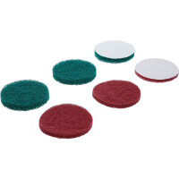 BGS 74368 Schleifscheiben-Satz | Nylon | für Art. 74367 | 6-tlg.