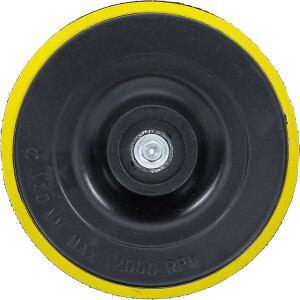 BGS 74370 Klett-Teller | für Art. 74367 | Antrieb Außensechskant 6,3 mm 1/4" | Ø 100 mm