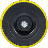 BGS 74370 Klett-Teller | für Art. 74367 | Antrieb Außensechskant 6,3 mm 1/4" | Ø 100 mm