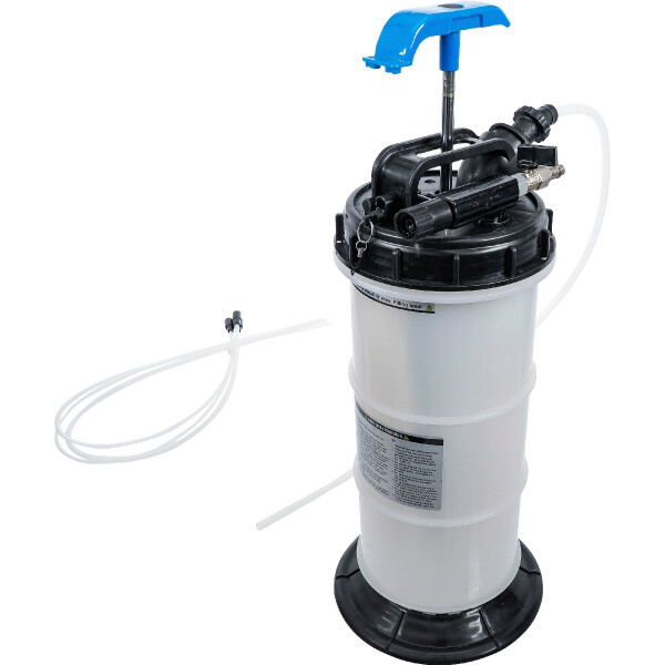 BGS 74396 Vakuum-Absaugpumpe | pneumatisch | 6 l