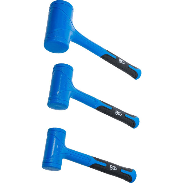 BGS 74442 Schonhammer-Satz | rückschlagfrei | Ø 47 / 55 / 65 mm | 450 / 765 / 1275 g | 3-tlg.