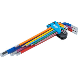 BGS 74456 Winkelschlüssel-Satz | Multicolour | extra...