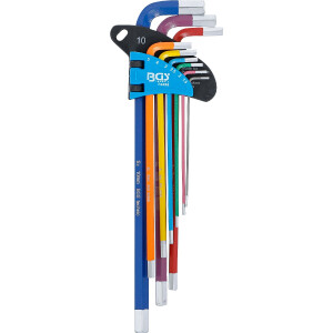 BGS 74456 Winkelschlüssel-Satz | Multicolour | extra...
